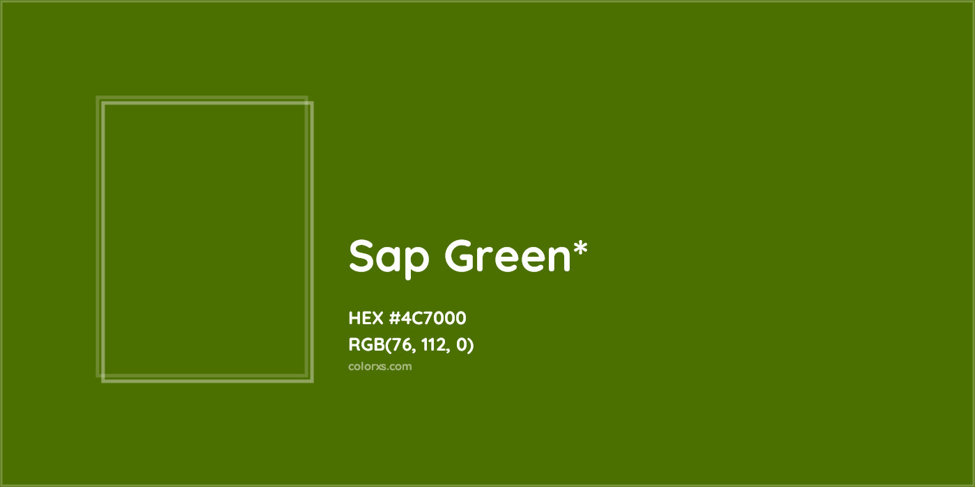 HEX #4C7000 Color Name, Color Code, Palettes, Similar Paints, Images