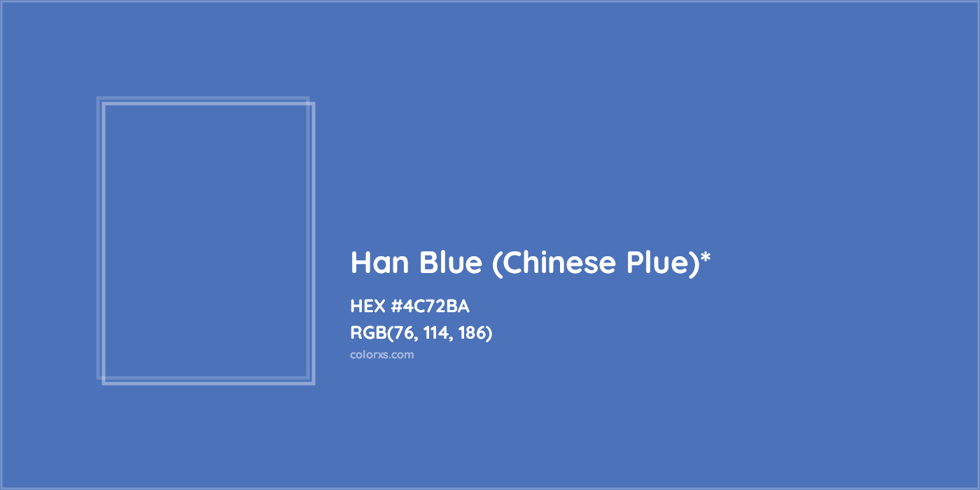 HEX #4C72BA Color Name, Color Code, Palettes, Similar Paints, Images