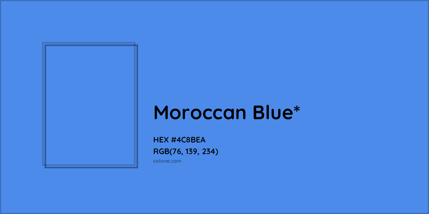 HEX #4C8BEA Color Name, Color Code, Palettes, Similar Paints, Images