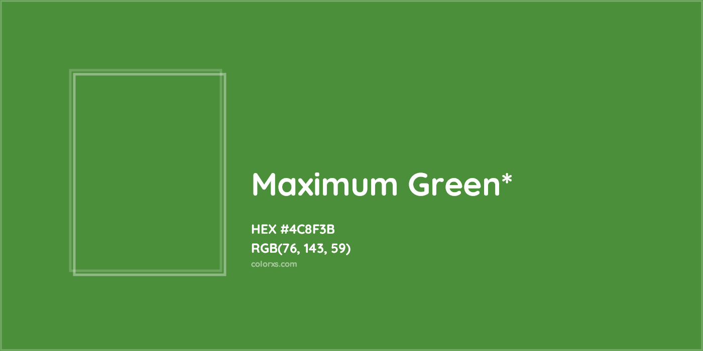 HEX #4C8F3B Color Name, Color Code, Palettes, Similar Paints, Images