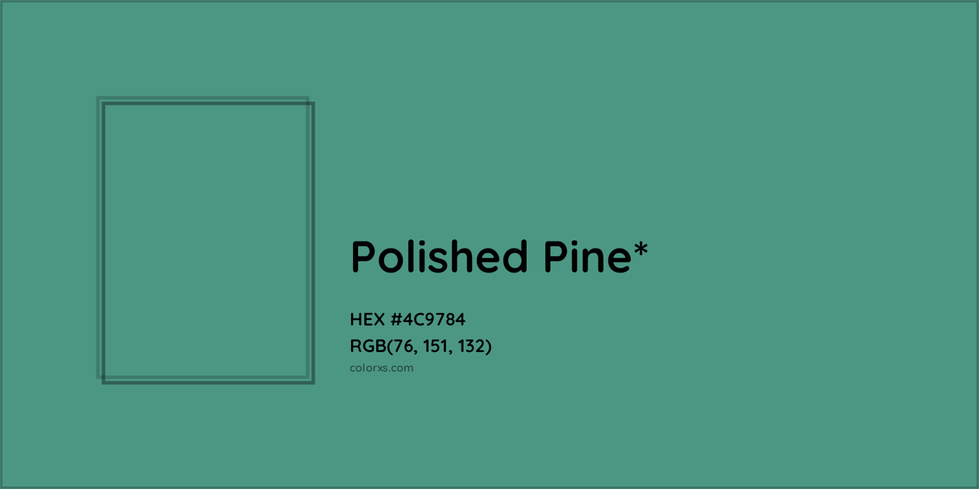 HEX #4C9784 Color Name, Color Code, Palettes, Similar Paints, Images
