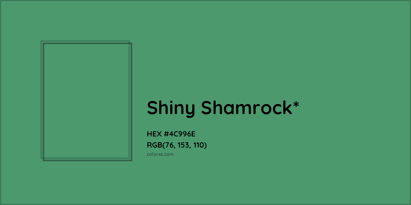 HEX #4C996E Color Name, Color Code, Palettes, Similar Paints, Images