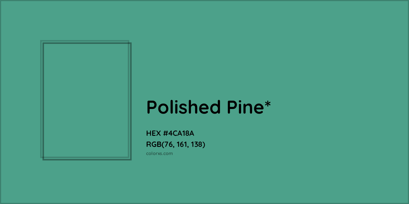 HEX #4CA18A Color Name, Color Code, Palettes, Similar Paints, Images