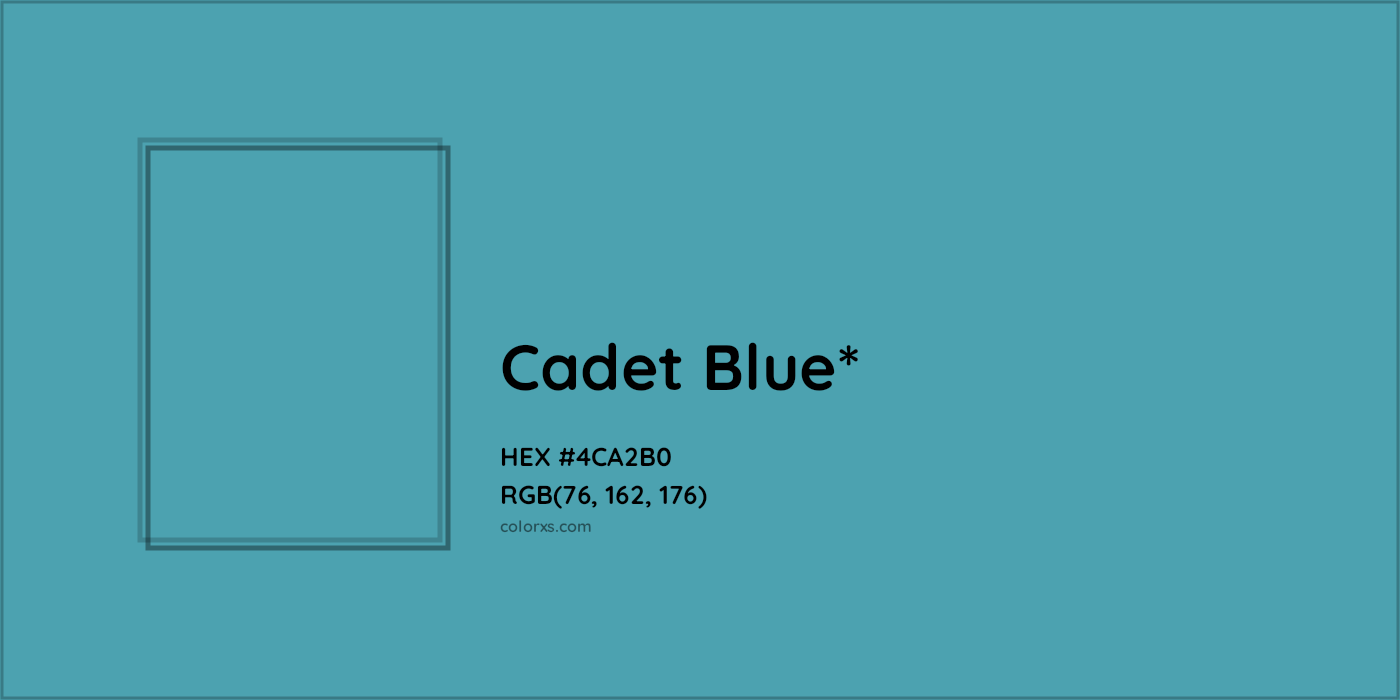 HEX #4CA2B0 Color Name, Color Code, Palettes, Similar Paints, Images