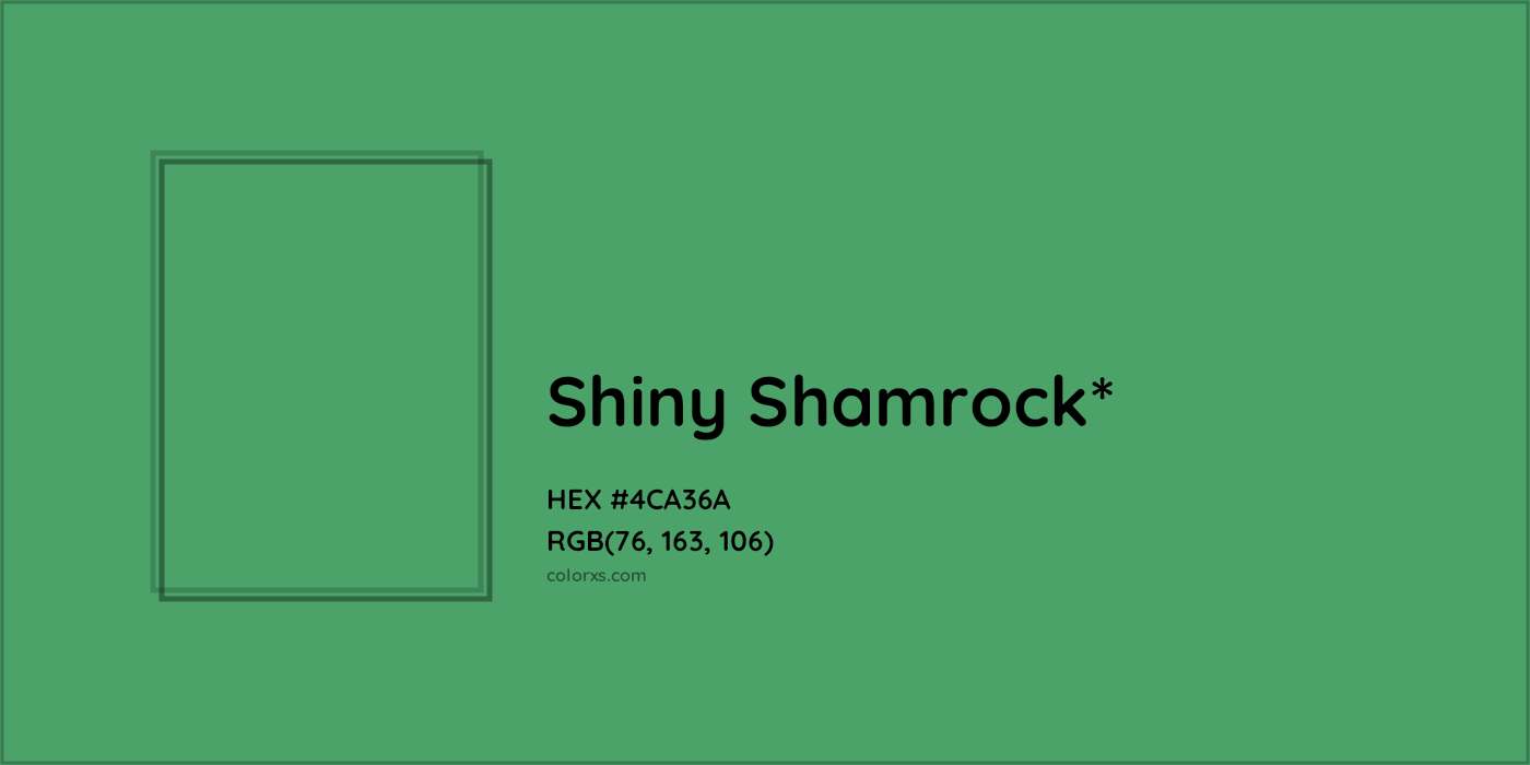 HEX #4CA36A Color Name, Color Code, Palettes, Similar Paints, Images