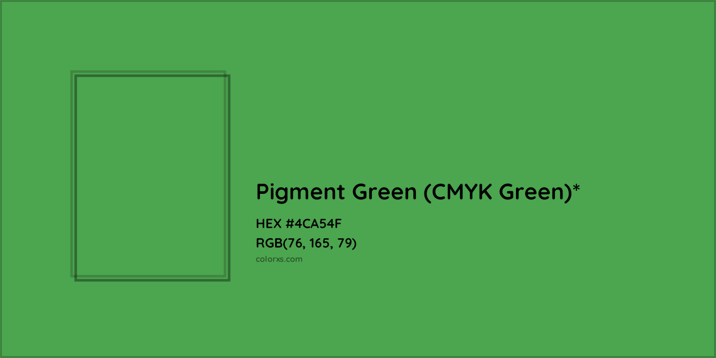 HEX #4CA54F Color Name, Color Code, Palettes, Similar Paints, Images