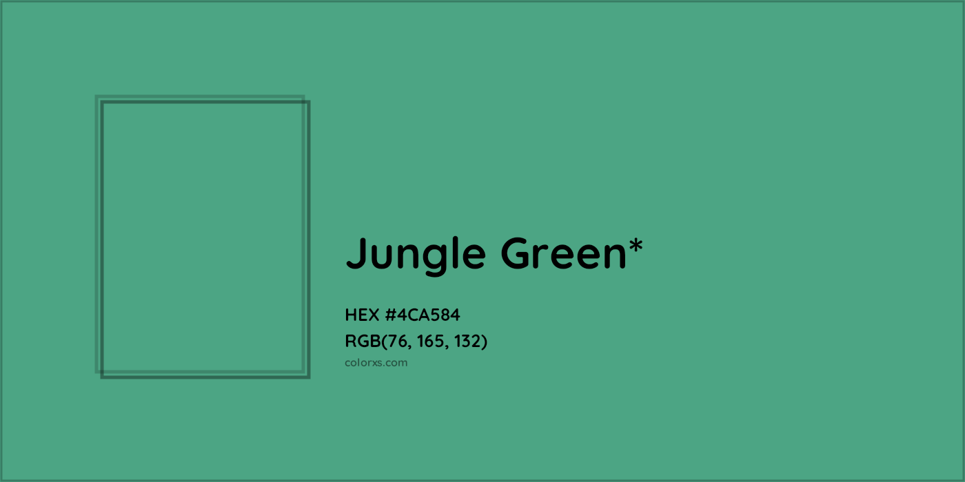 HEX #4CA584 Color Name, Color Code, Palettes, Similar Paints, Images