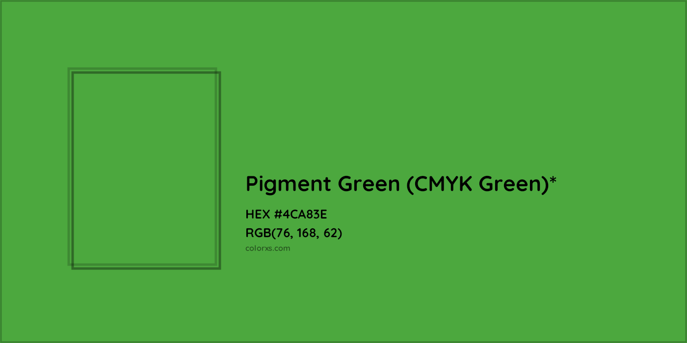 HEX #4CA83E Color Name, Color Code, Palettes, Similar Paints, Images