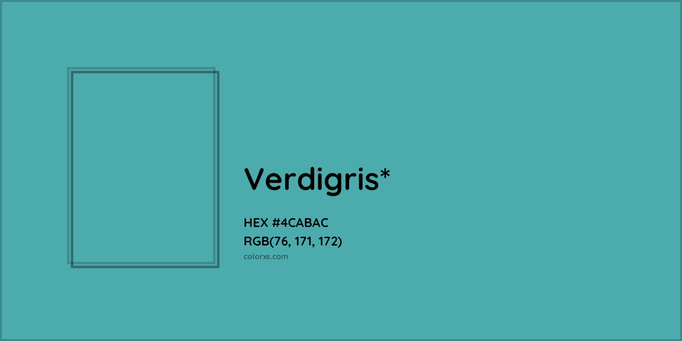 HEX #4CABAC Color Name, Color Code, Palettes, Similar Paints, Images