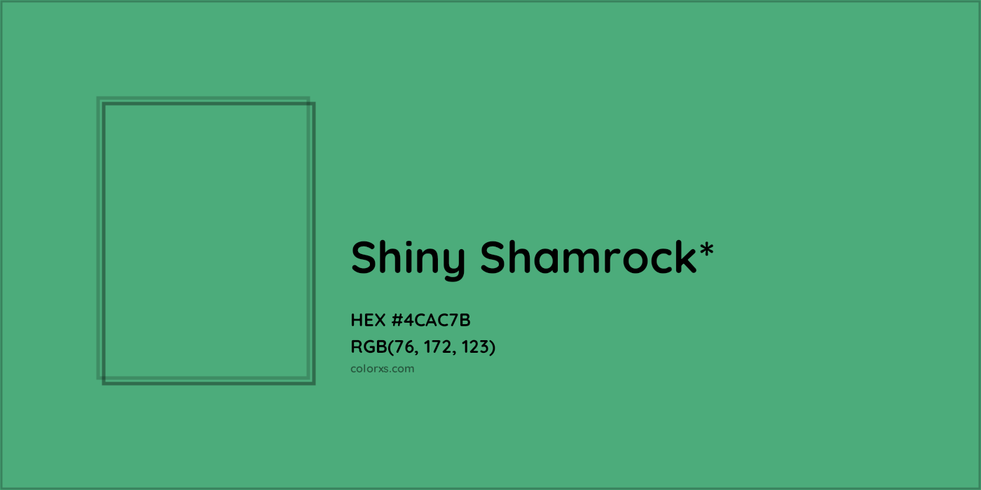 HEX #4CAC7B Color Name, Color Code, Palettes, Similar Paints, Images