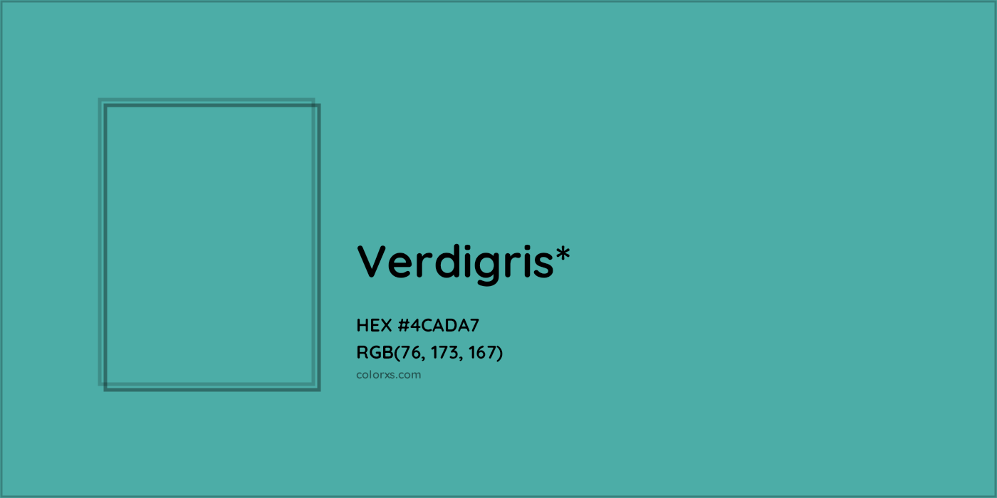 HEX #4CADA7 Color Name, Color Code, Palettes, Similar Paints, Images
