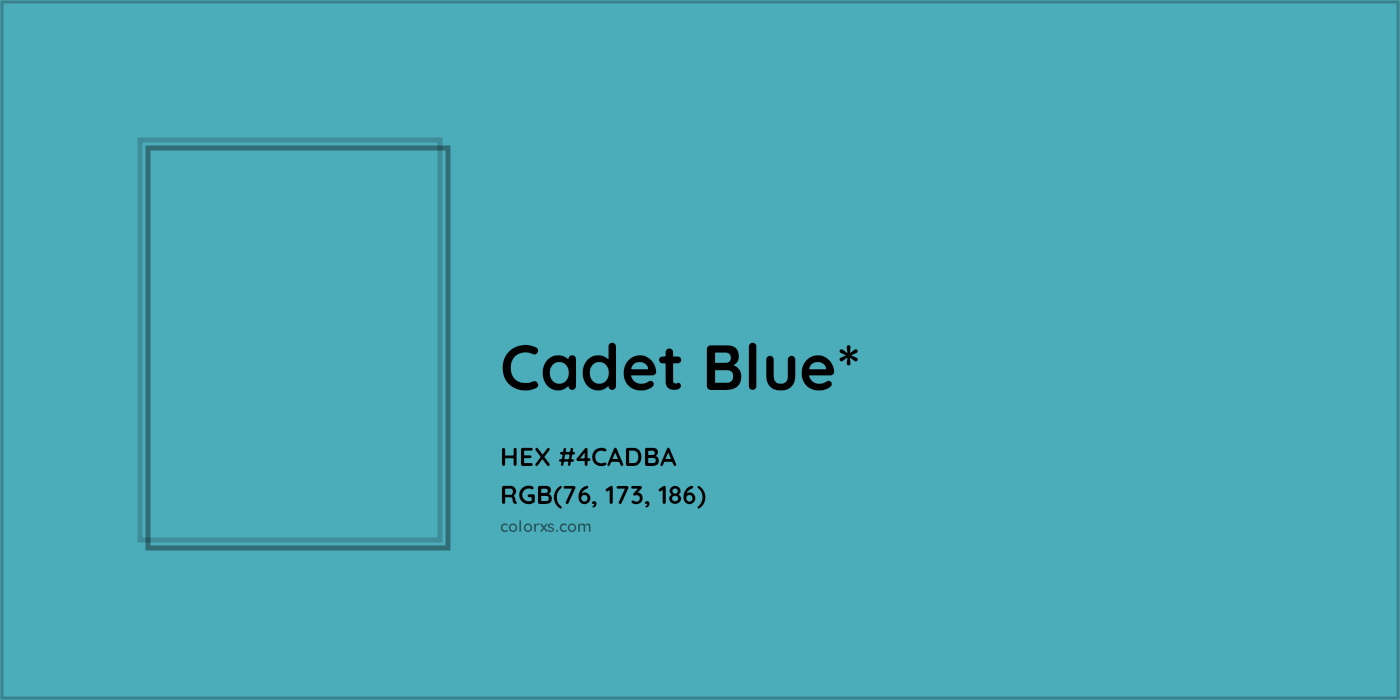 HEX #4CADBA Color Name, Color Code, Palettes, Similar Paints, Images