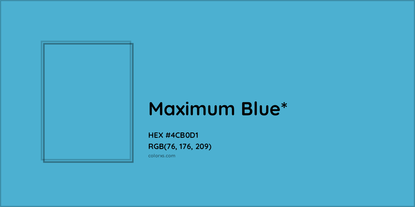 HEX #4CB0D1 Color Name, Color Code, Palettes, Similar Paints, Images
