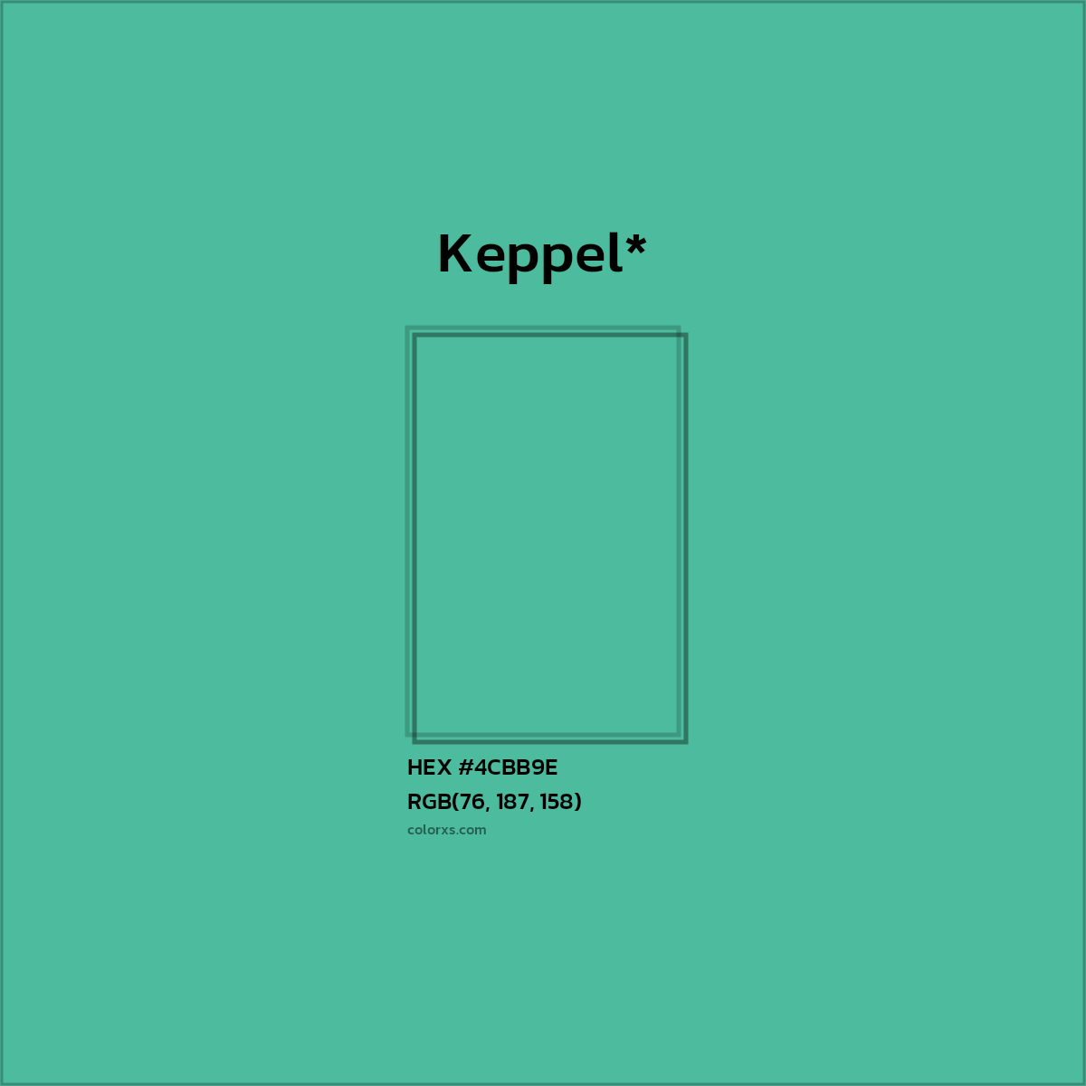 HEX #4CBB9E Color Name, Color Code, Palettes, Similar Paints, Images
