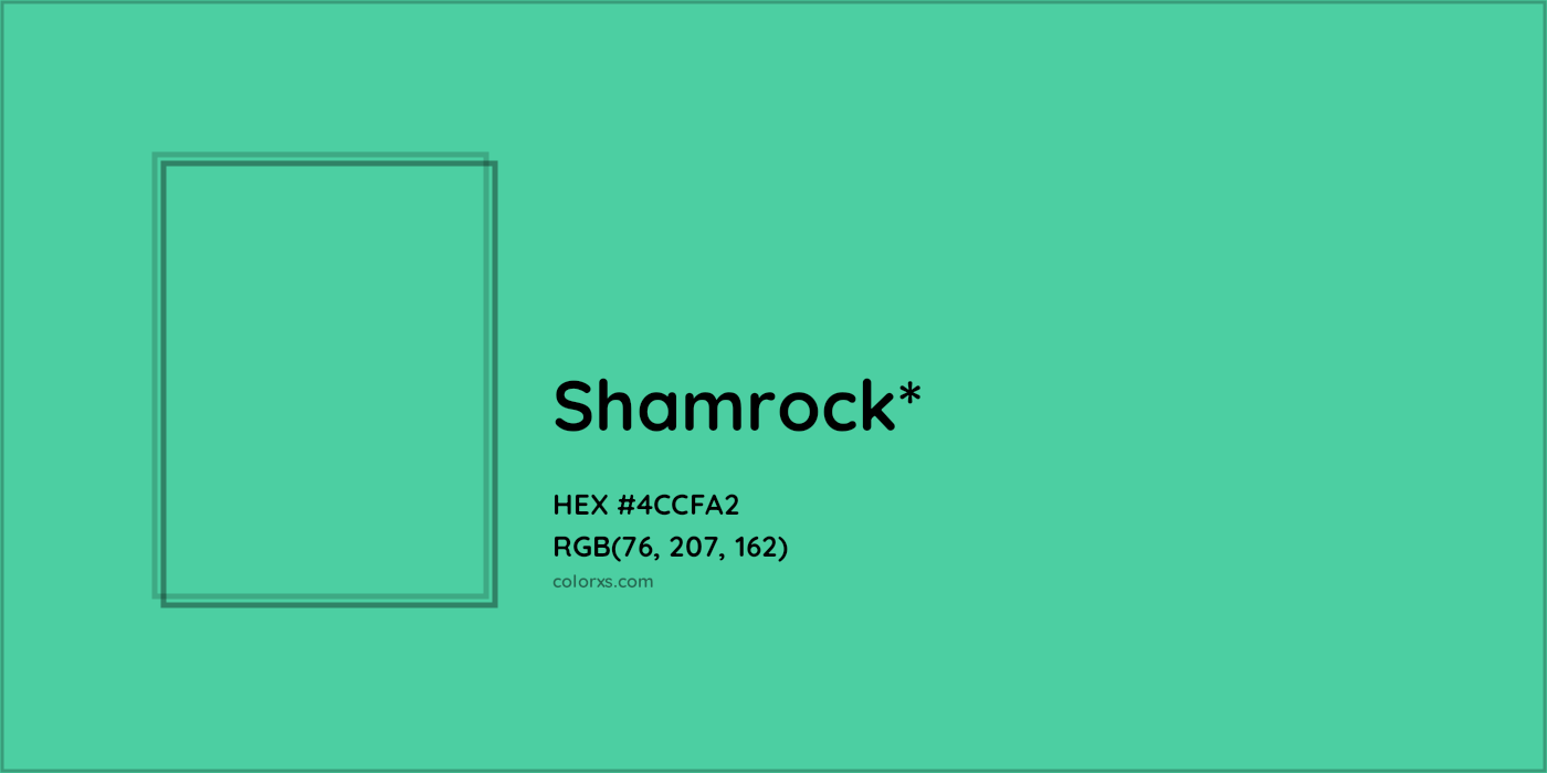 HEX #4CCFA2 Color Name, Color Code, Palettes, Similar Paints, Images
