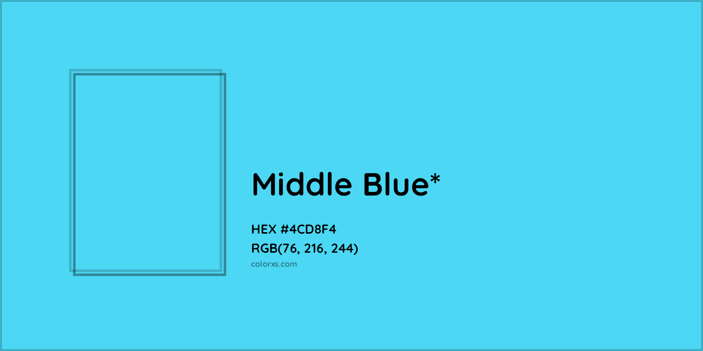 HEX #4CD8F4 Color Name, Color Code, Palettes, Similar Paints, Images