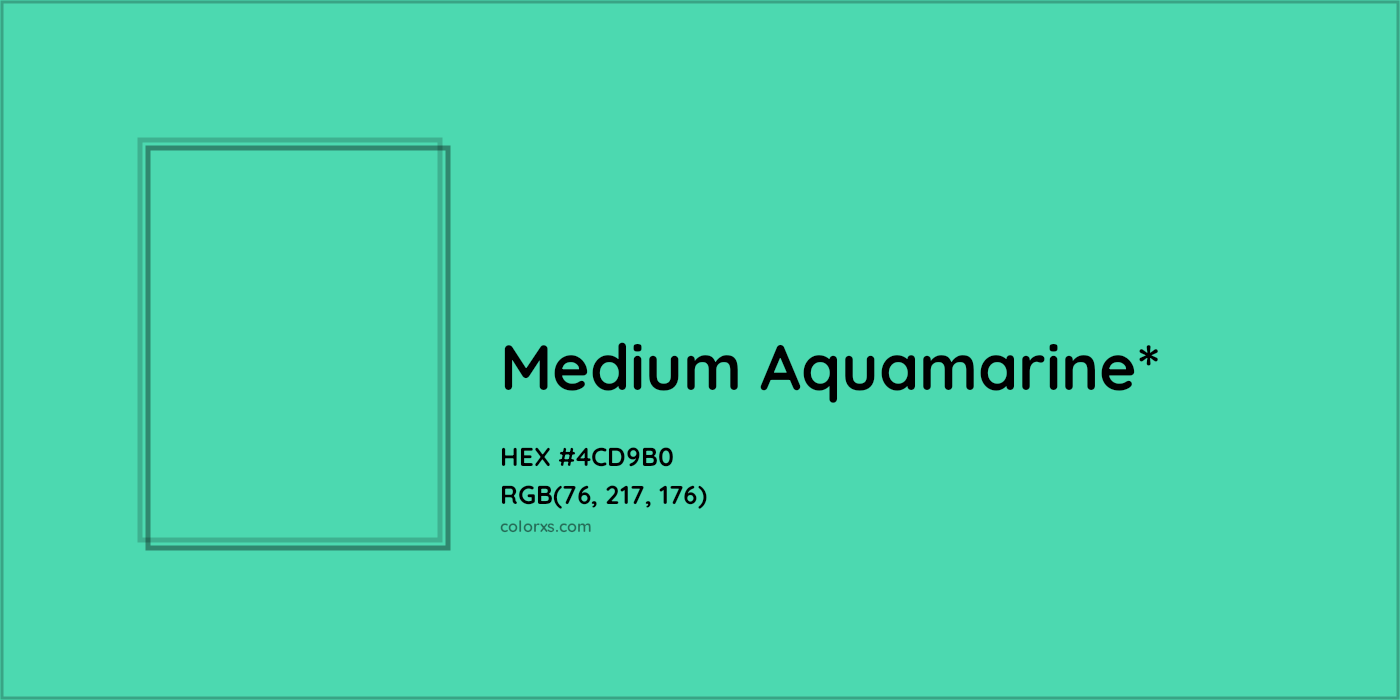 HEX #4CD9B0 Color Name, Color Code, Palettes, Similar Paints, Images