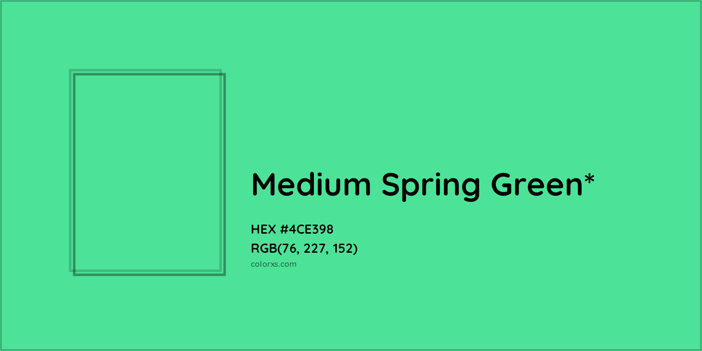HEX #4CE398 Color Name, Color Code, Palettes, Similar Paints, Images