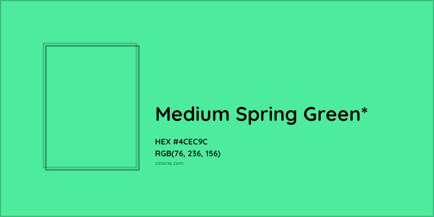 HEX #4CEC9C Color Name, Color Code, Palettes, Similar Paints, Images