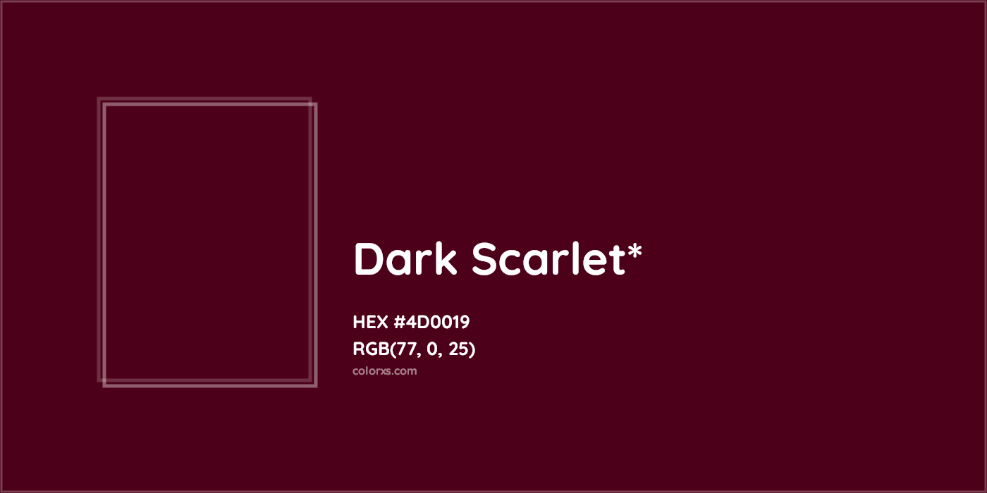 HEX #4D0019 Color Name, Color Code, Palettes, Similar Paints, Images