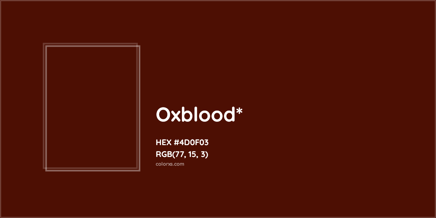 HEX #4D0F03 Color Name, Color Code, Palettes, Similar Paints, Images