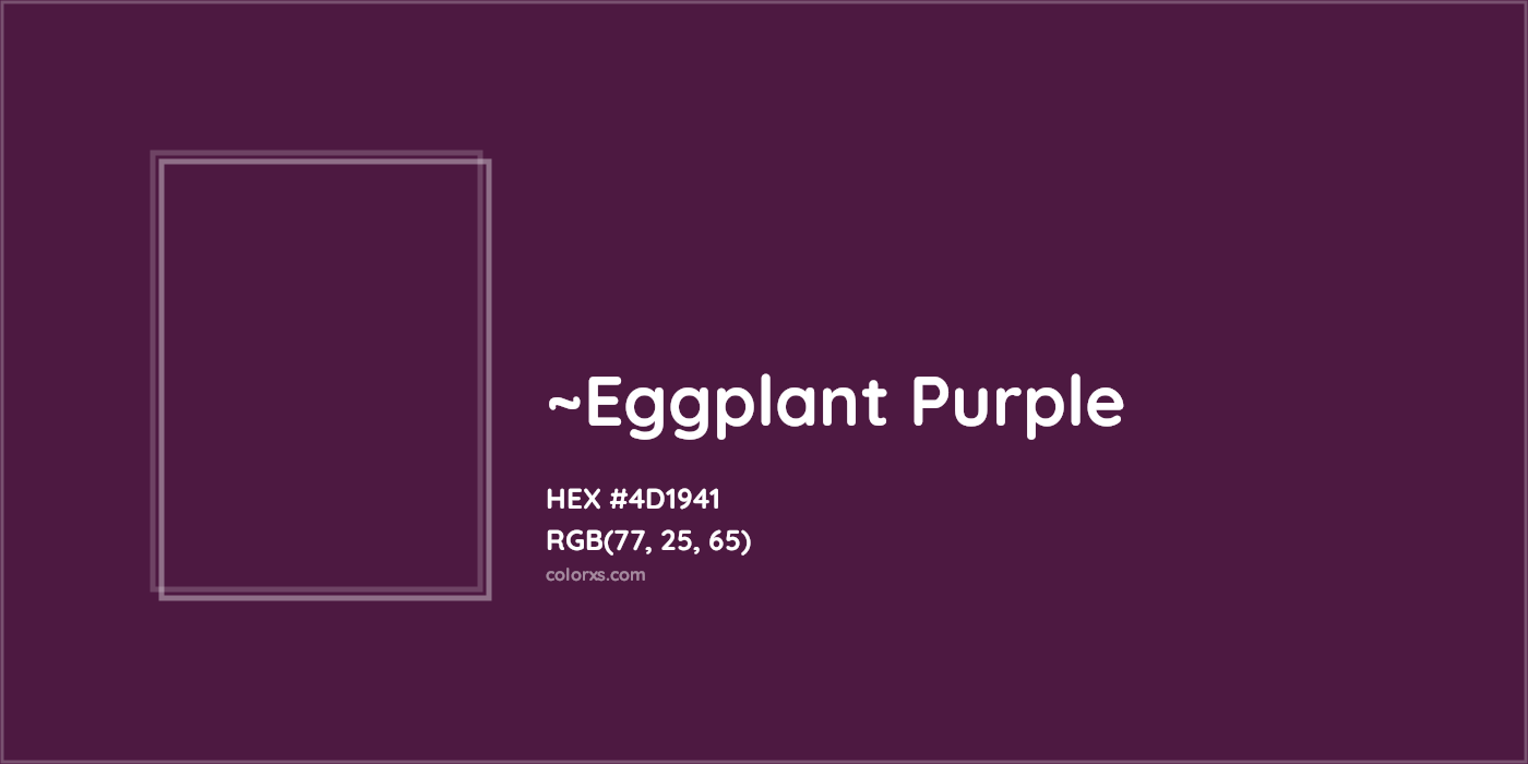 HEX #4D1941 Color Name, Color Code, Palettes, Similar Paints, Images