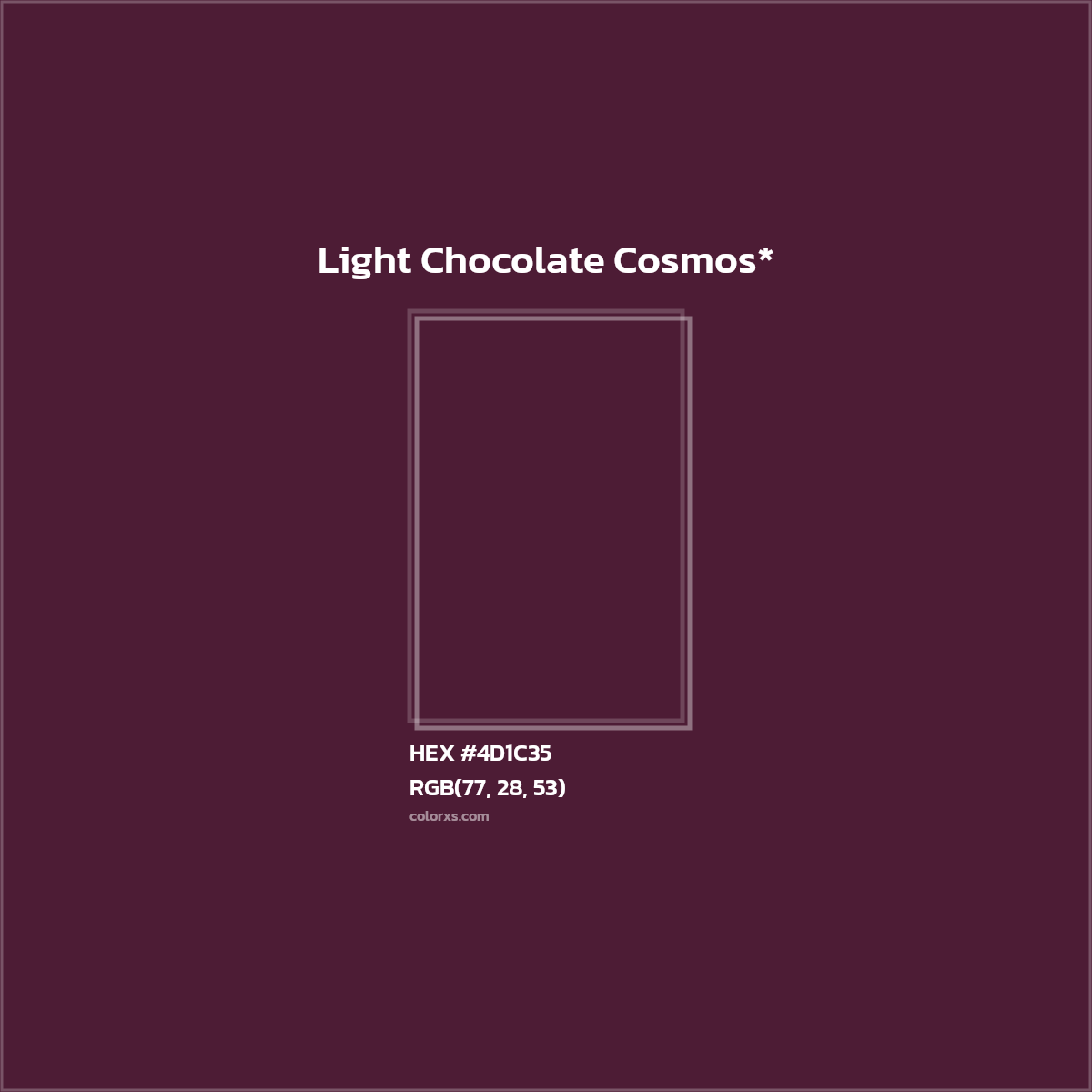 HEX #4D1C35 Color Name, Color Code, Palettes, Similar Paints, Images