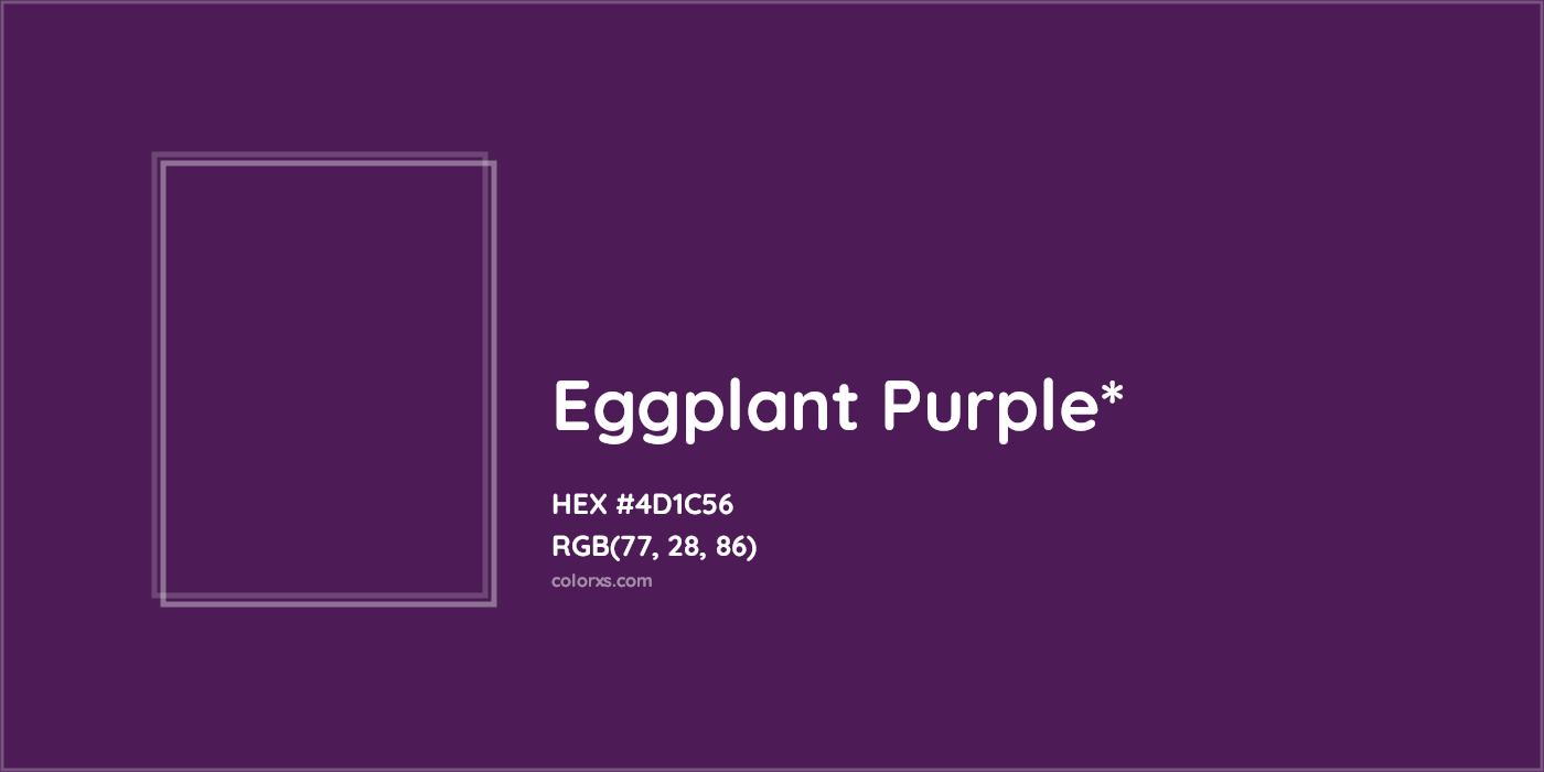 HEX #4D1C56 Color Name, Color Code, Palettes, Similar Paints, Images