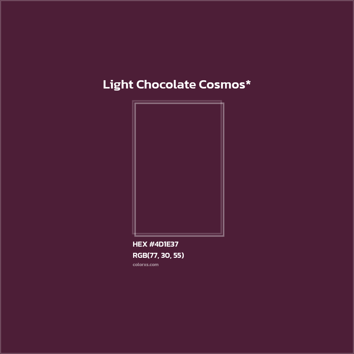 HEX #4D1E37 Color Name, Color Code, Palettes, Similar Paints, Images