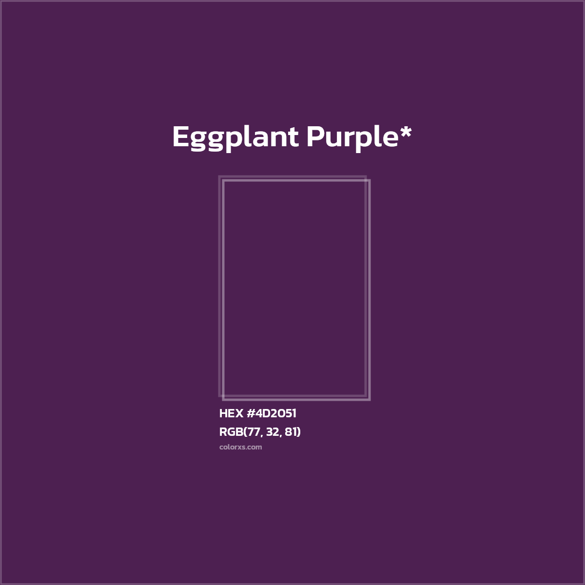 HEX #4D2051 Color Name, Color Code, Palettes, Similar Paints, Images
