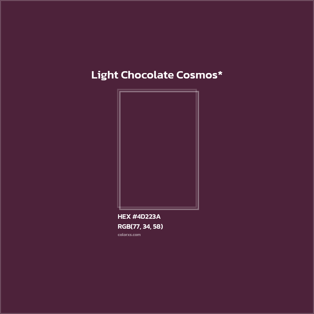 HEX #4D223A Color Name, Color Code, Palettes, Similar Paints, Images