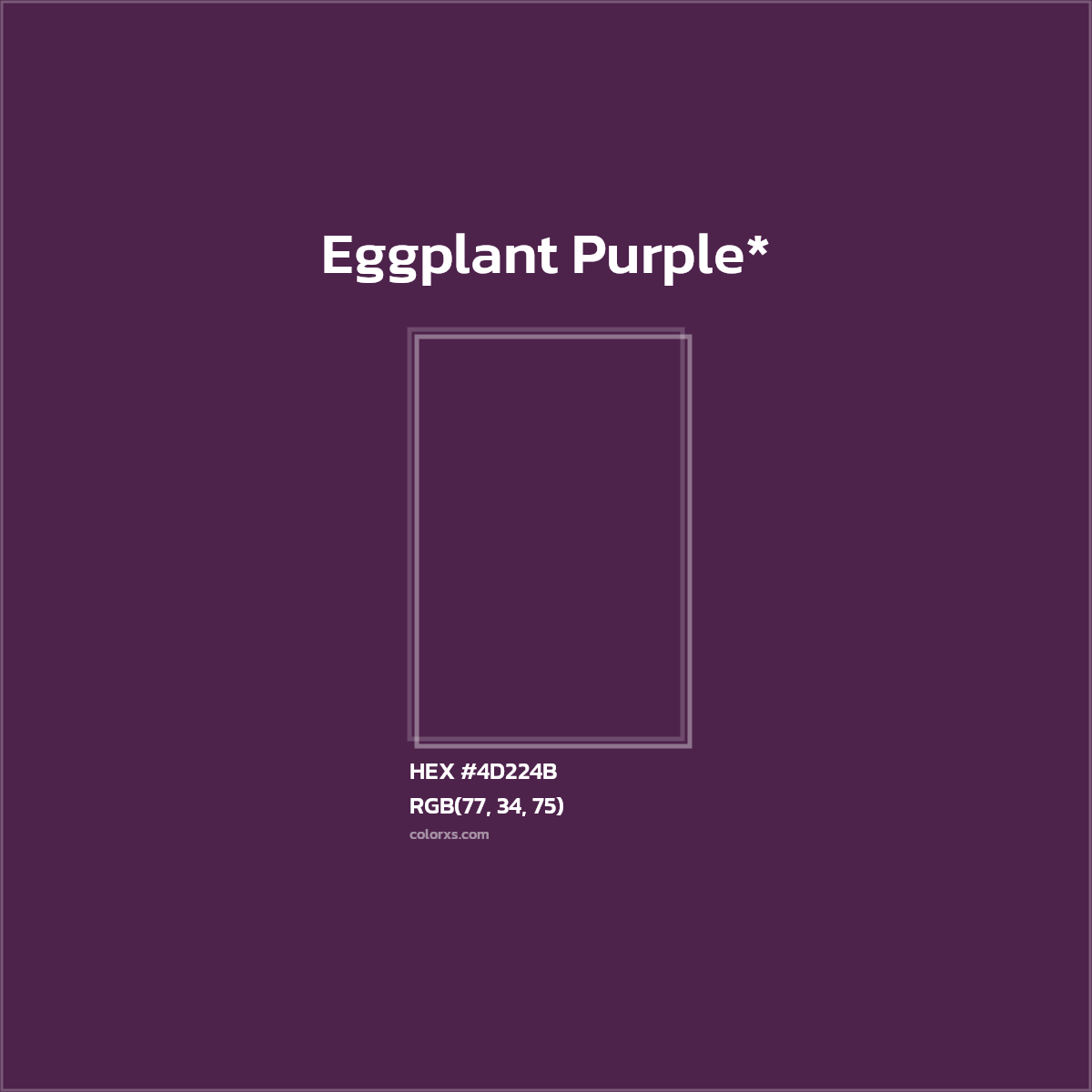 HEX #4D224B Color Name, Color Code, Palettes, Similar Paints, Images