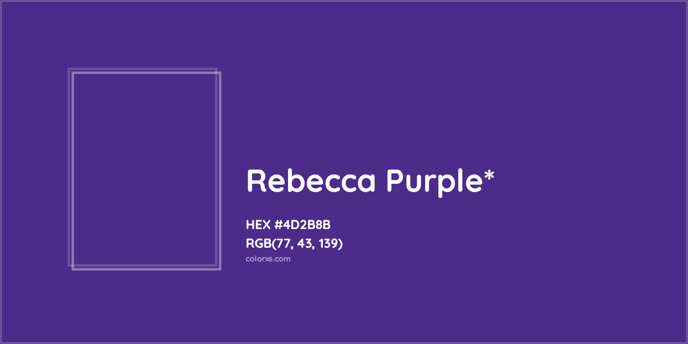 HEX #4D2B8B Color Name, Color Code, Palettes, Similar Paints, Images