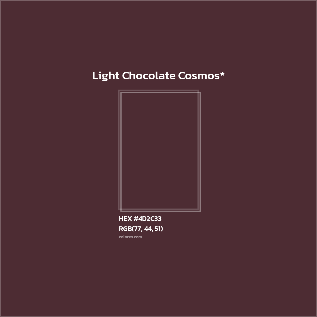 HEX #4D2C33 Color Name, Color Code, Palettes, Similar Paints, Images