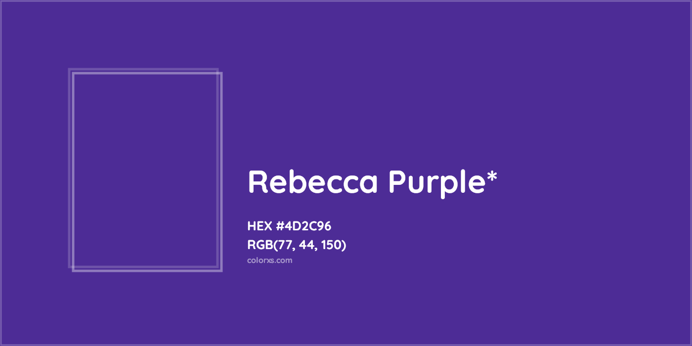 HEX #4D2C96 Color Name, Color Code, Palettes, Similar Paints, Images