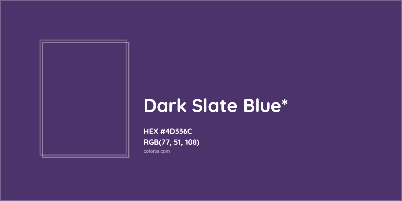 HEX #4D336C Color Name, Color Code, Palettes, Similar Paints, Images