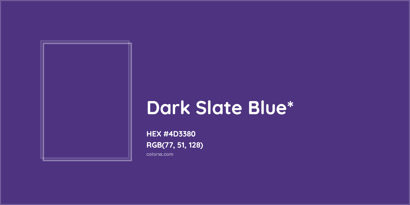 HEX #4D3380 Color Name, Color Code, Palettes, Similar Paints, Images
