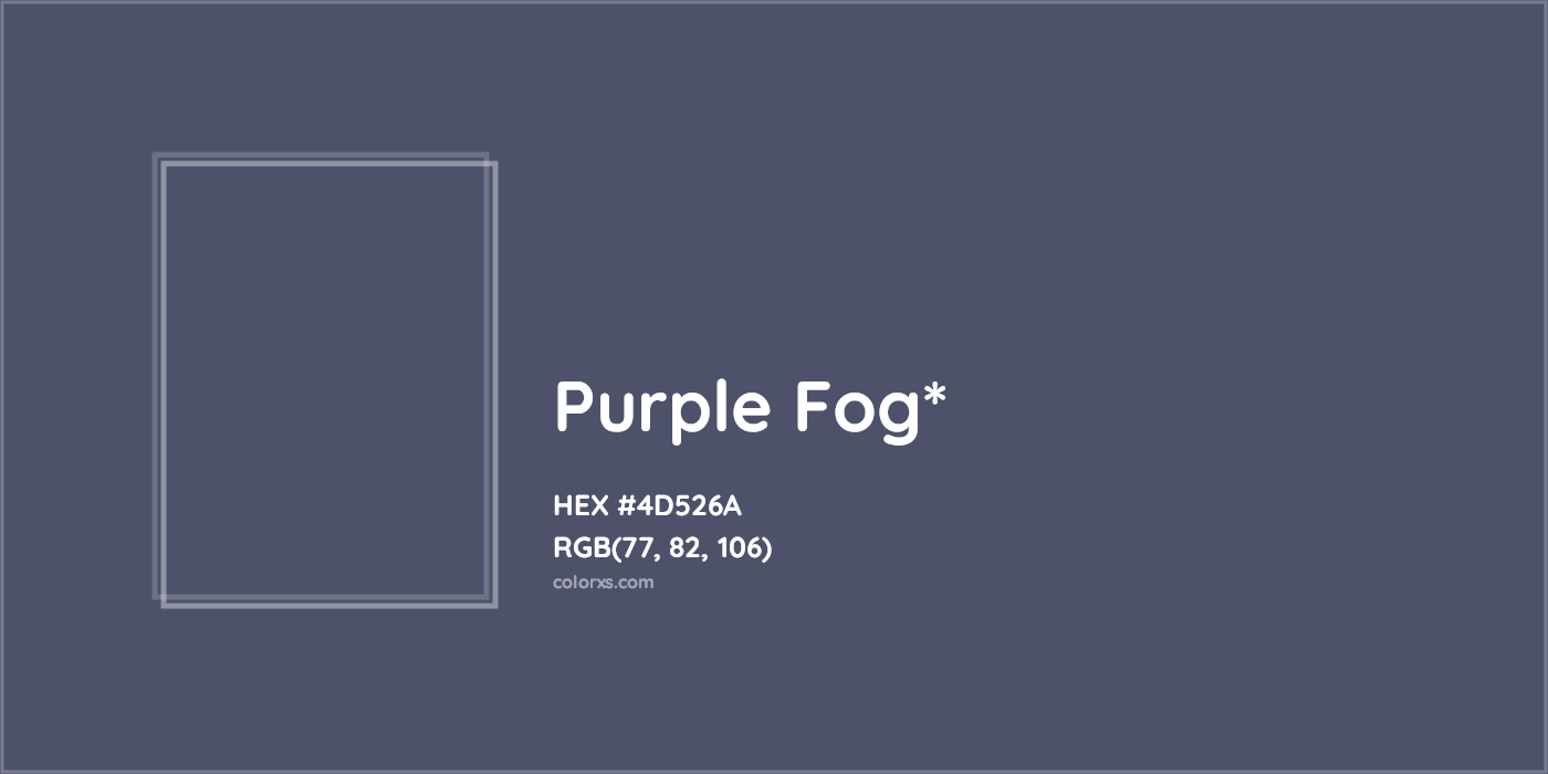 HEX #4D526A Color Name, Color Code, Palettes, Similar Paints, Images