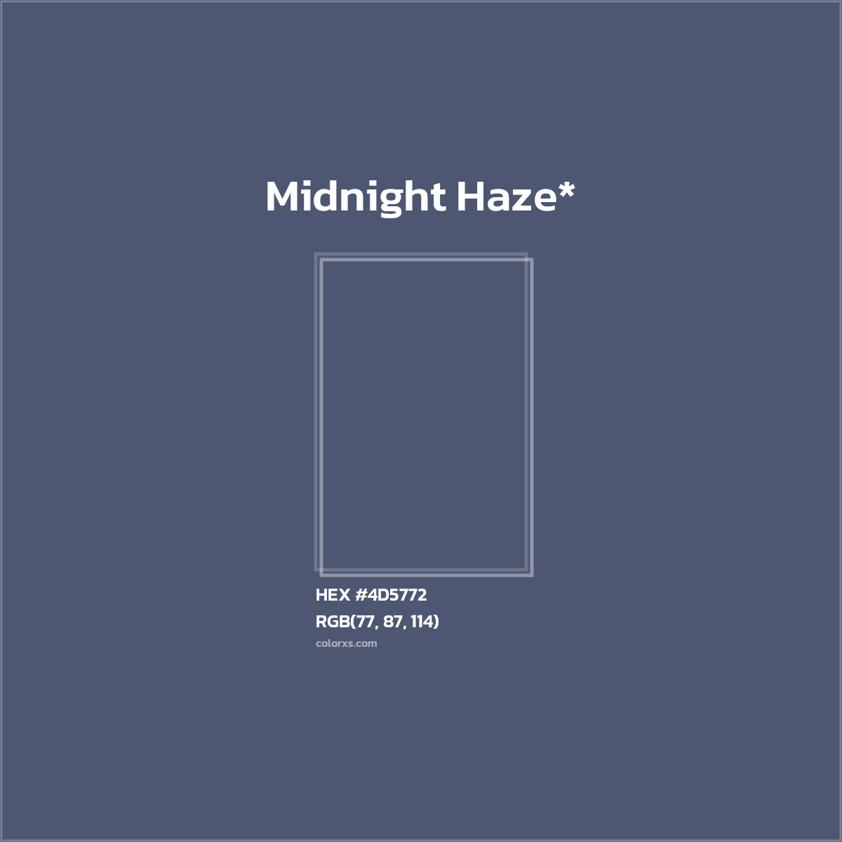 HEX #4D5772 Color Name, Color Code, Palettes, Similar Paints, Images