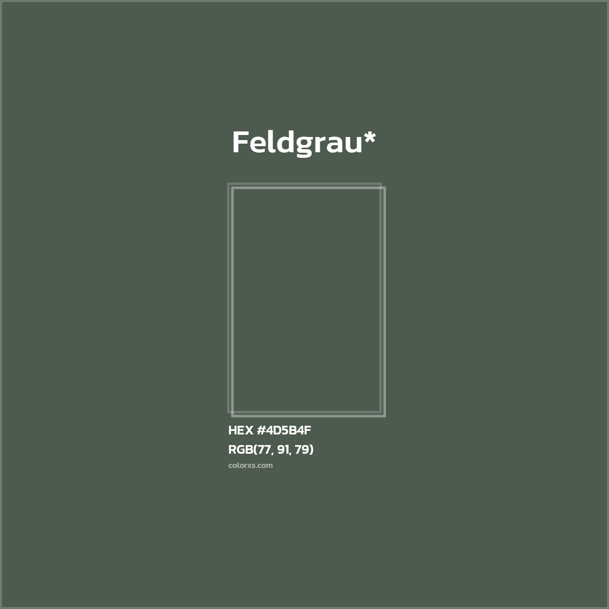 HEX #4D5B4F Color Name, Color Code, Palettes, Similar Paints, Images