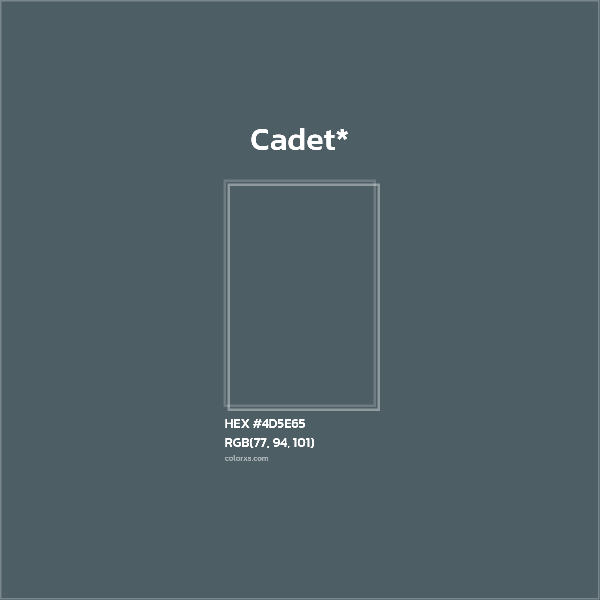 HEX #4D5E65 Color Name, Color Code, Palettes, Similar Paints, Images