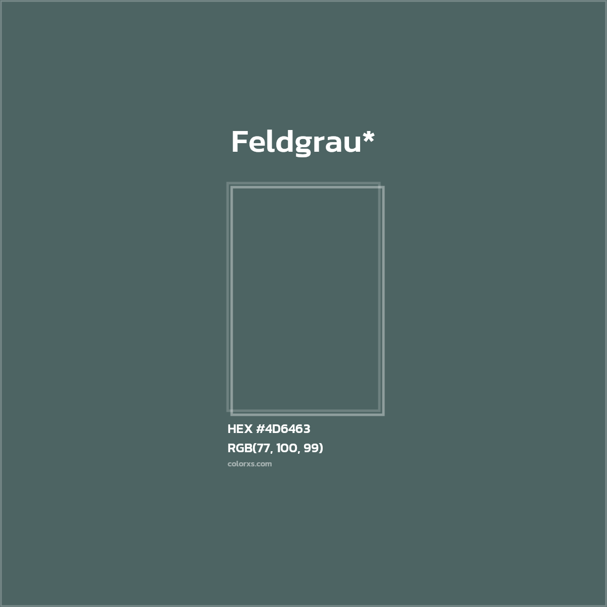 HEX #4D6463 Color Name, Color Code, Palettes, Similar Paints, Images