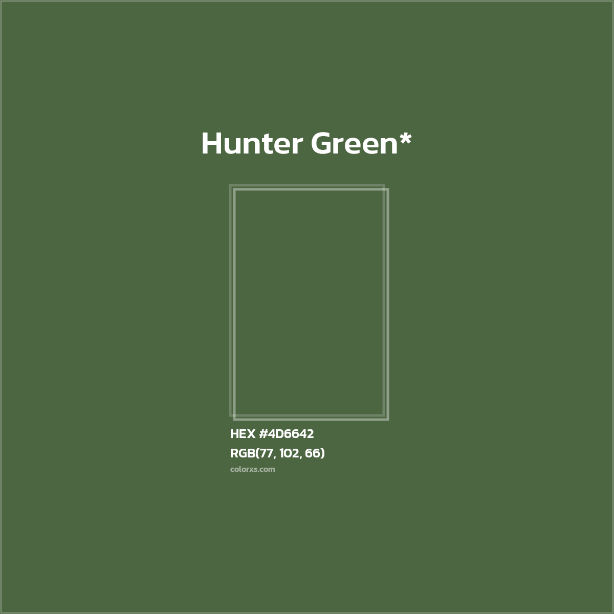 HEX #4D6642 Color Name, Color Code, Palettes, Similar Paints, Images