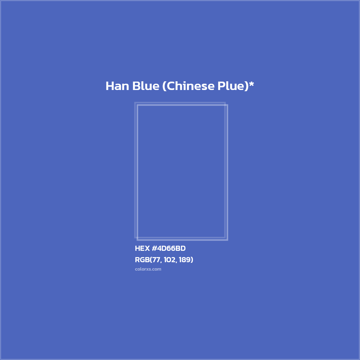 HEX #4D66BD Color Name, Color Code, Palettes, Similar Paints, Images