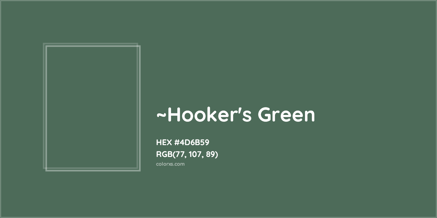HEX #4D6B59 Color Name, Color Code, Palettes, Similar Paints, Images