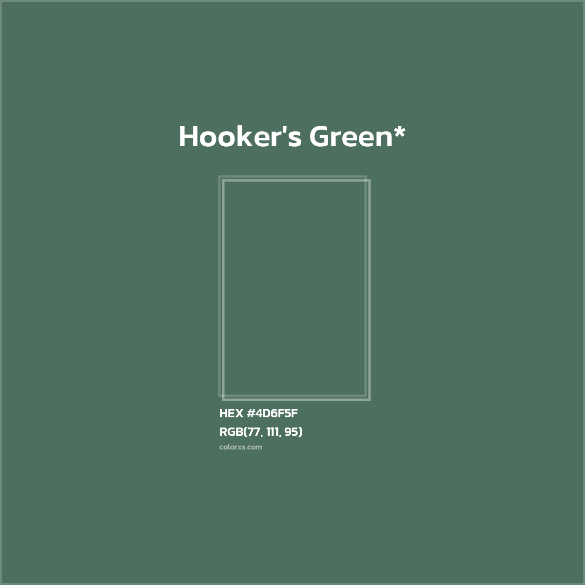 HEX #4D6F5F Color Name, Color Code, Palettes, Similar Paints, Images