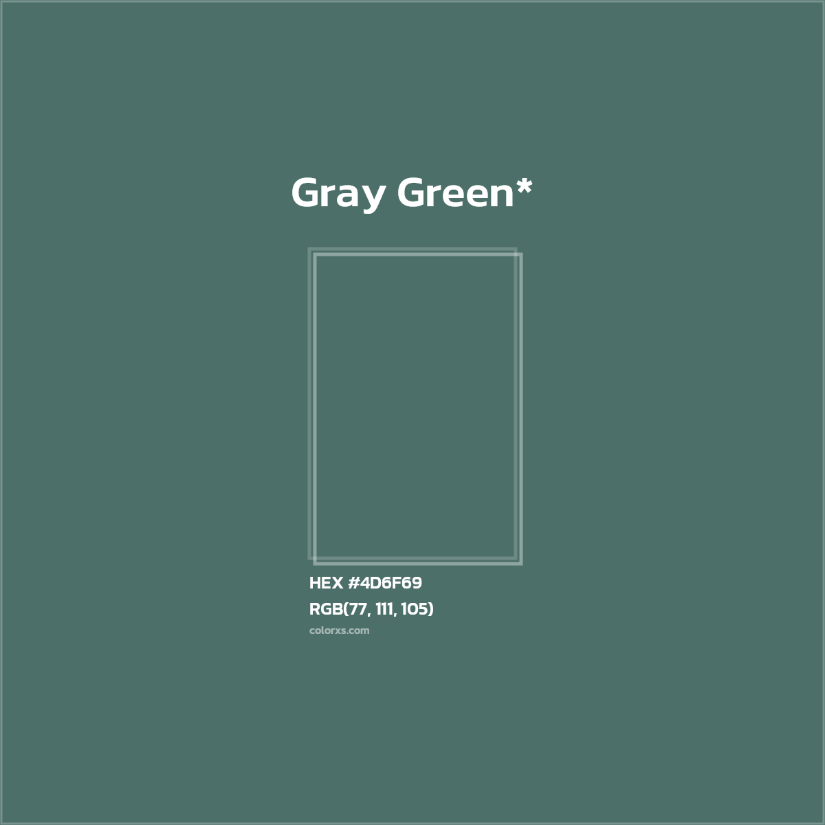HEX #4D6F69 Color Name, Color Code, Palettes, Similar Paints, Images