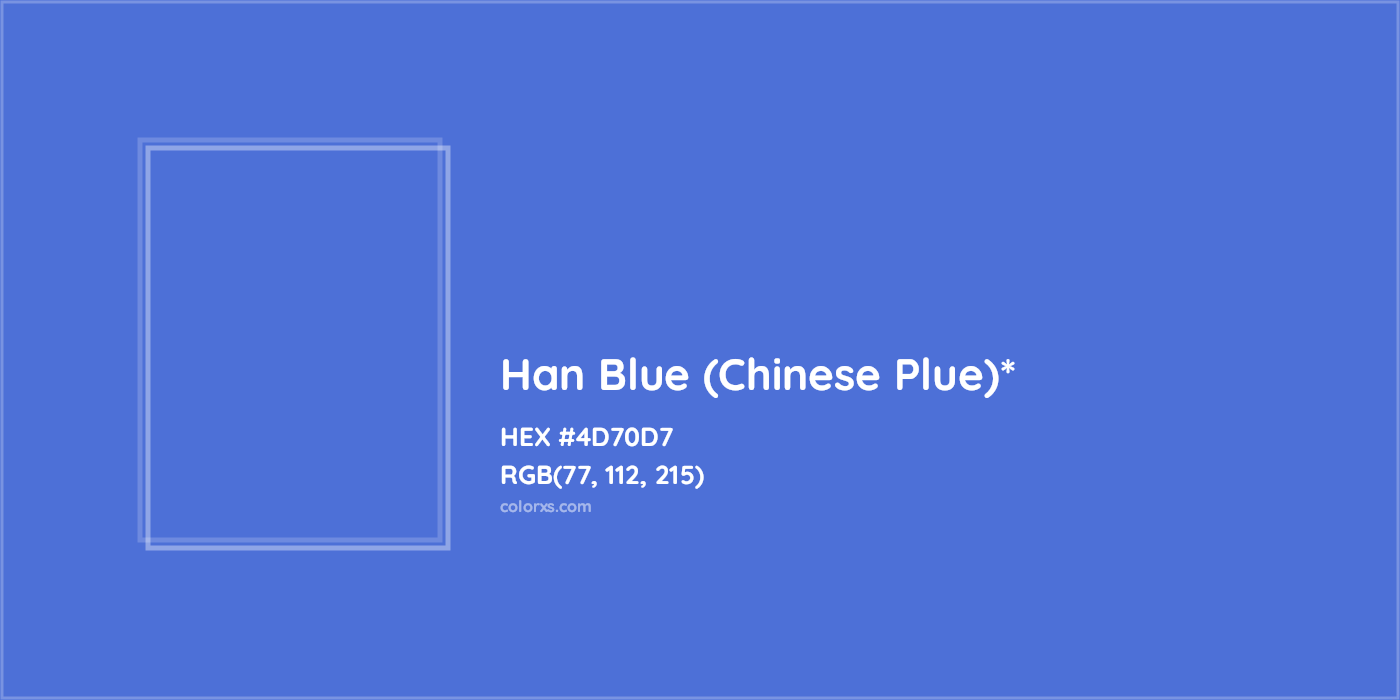 HEX #4D70D7 Color Name, Color Code, Palettes, Similar Paints, Images