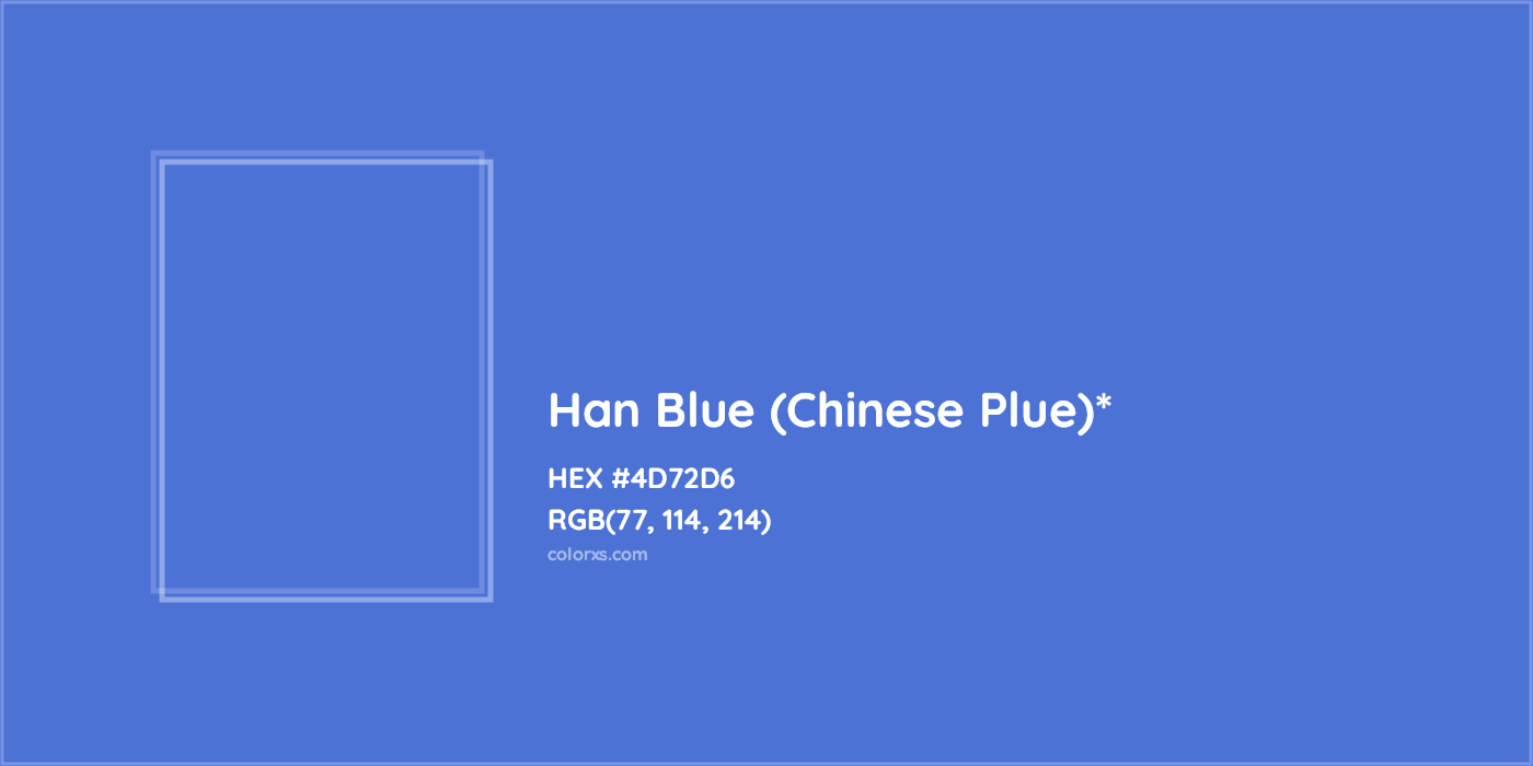 HEX #4D72D6 Color Name, Color Code, Palettes, Similar Paints, Images