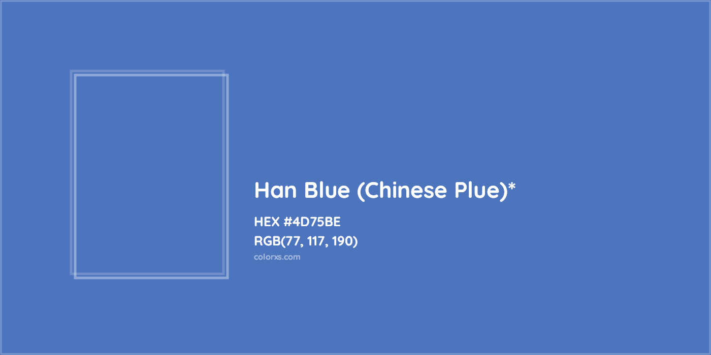 HEX #4D75BE Color Name, Color Code, Palettes, Similar Paints, Images
